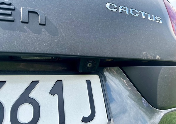 Citroen C4 Cactus cena 49000 przebieg: 72921, rok produkcji 2016 z Wisła małe 379
